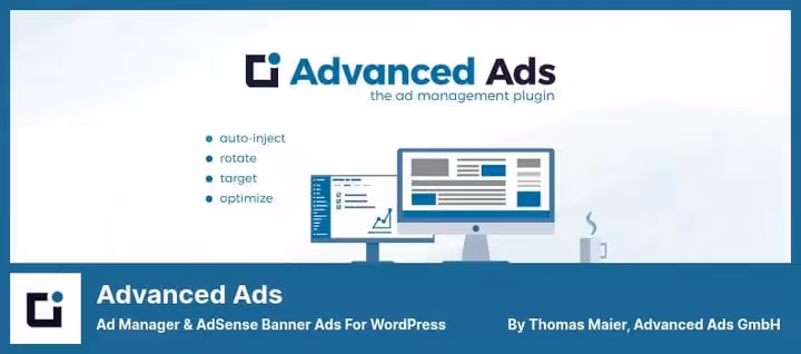 Ad management dashboard in Advanced Ads