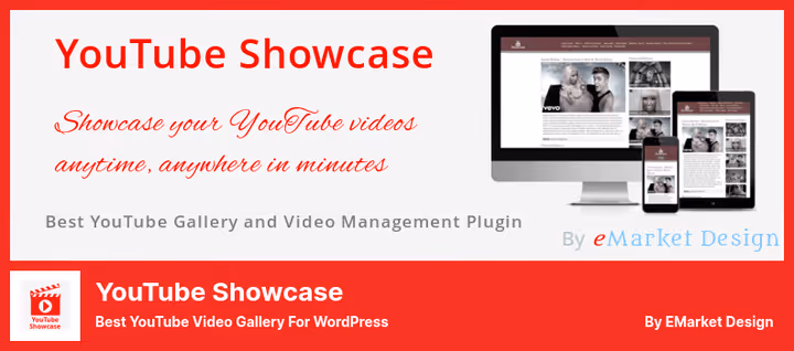 Videogalleri - YouTube-galleri med kinematisk spilleliste