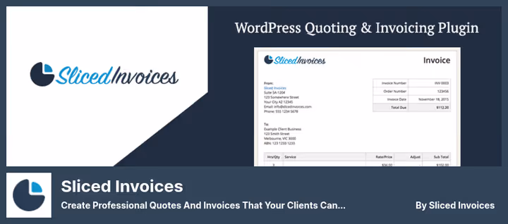 Sliced Invoices invoice and receipt template