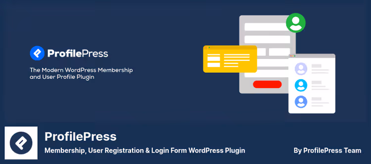 Página de registo de utilizador com ProfilePress no WordPress