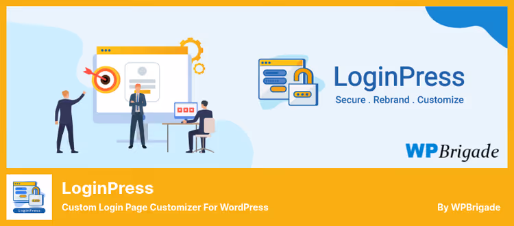Página de login do WordPress personalizada com o LoginPress