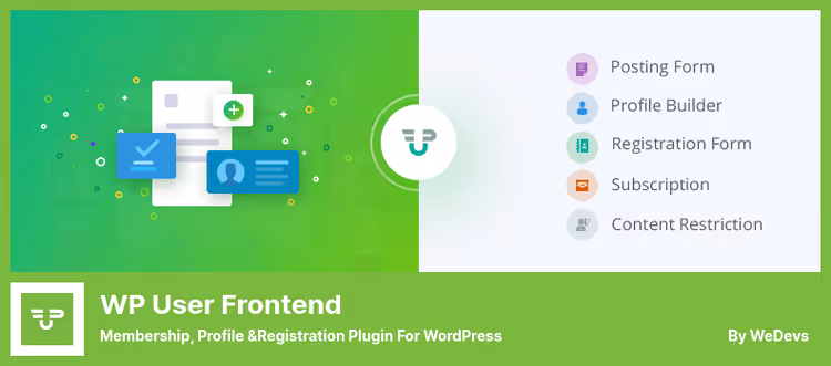 Interface do User Frontend para publicar artigos a partir do frontend do WordPress
