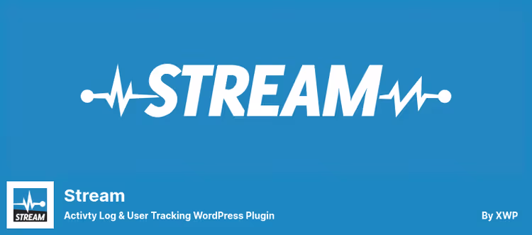 Stream log with filtering by user and context