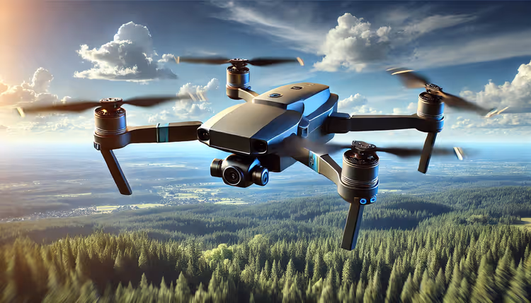 Compact military FPV drone with warhead