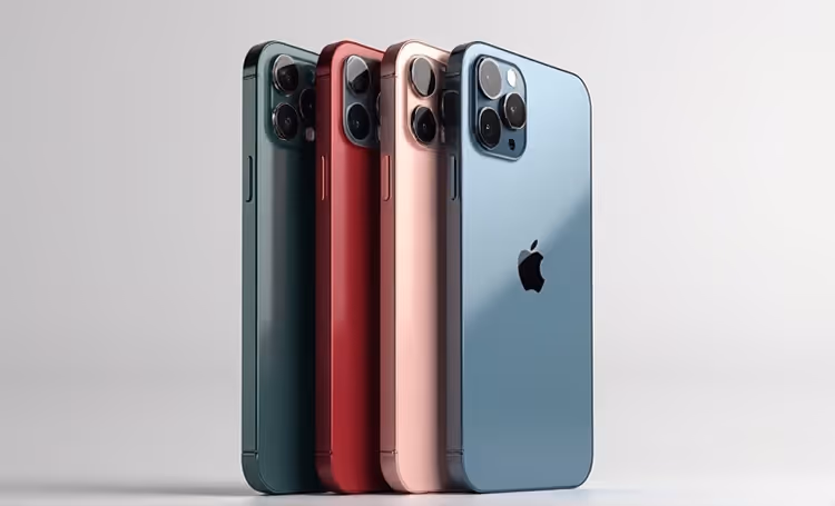 Schwarzes Titan iPhone 16 Pro in der Hand