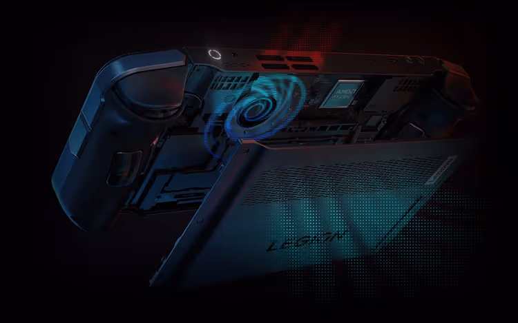 Контроллер TrueStrike в режиме FPS-мыши на магнитной подставке