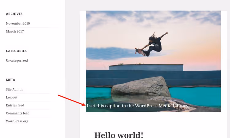 Texto da legenda sobre imagem via CSS no plugin FSM