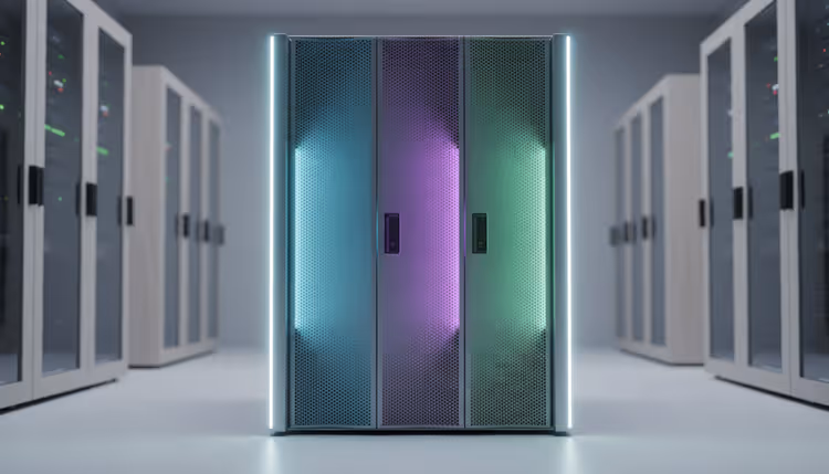 Diagrama de virtualização VPS num servidor físico