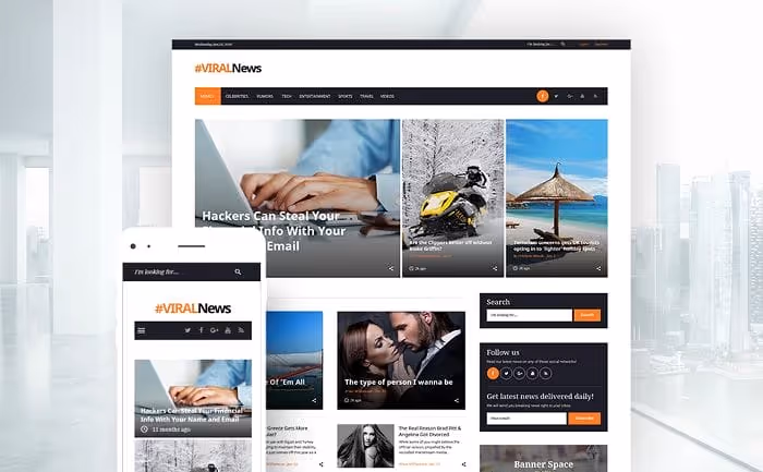 📰 10 Найкращих тем WordPress для новинного журналу в 2026 році