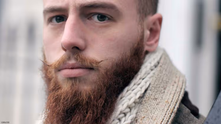 Kuvakaappaus Placebeard.it-palvelusta ja parrakkaasta miehestä