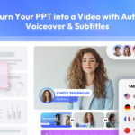 Как преобразовать презентацию в видео с помощью AI PPT to Video Converter от FlexClip